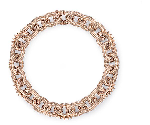 Swarovski Swarovski Atelier Swarovski Core Collection, Kalix Large Necklace White Rose Gold-plated