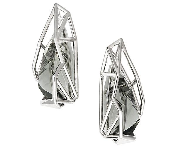 Swarovski Armory Pierced Earrings, Atelier Swarovski By Fredrikson Stallard