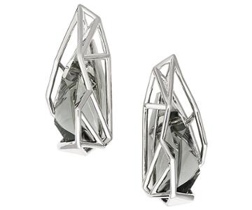 Swarovski Armory Pierced Earrings, Atelier Swarovski By Fredrikson Stallard