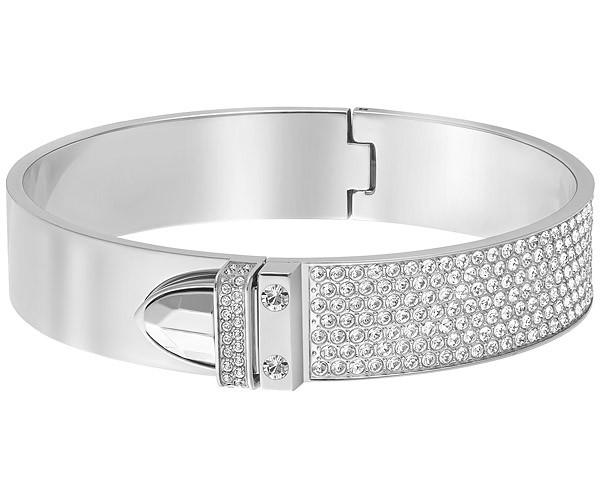 Swarovski Swarovski Distinct Bangle White Stainless Steel