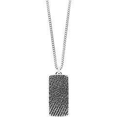 Swarovski Blaze Dog Tag Pendant