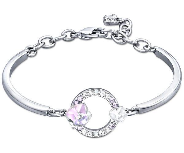 Swarovski Swarovski Geometric Bangle Light Multi Rhodium-plated