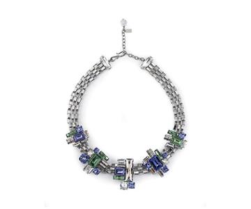 Swarovski Swarovski Atelier Swarovski By Philippe Ferrandis, Manhattan Small Necklace  Rhodium-plated