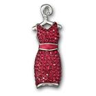 Swarovski Red Dress Tack Pin