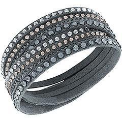 Swarovski Slake Dark Gray Deluxe Bracelet