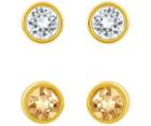 Swarovski Swarovski Harley Pierced Earrings Set  Gold-plated