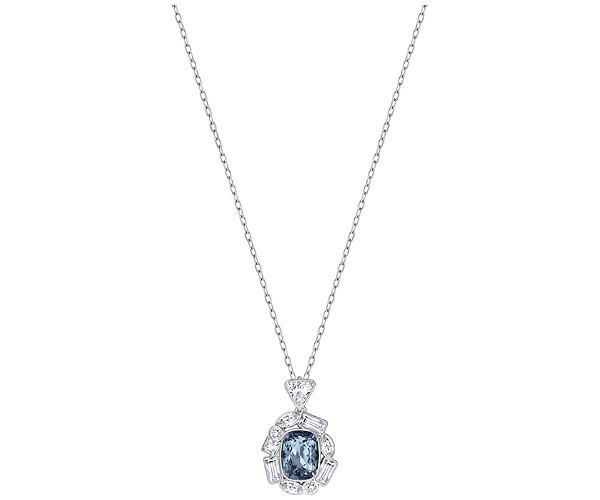 Swarovski Swarovski Formidable Pendant Teal Rhodium-plated