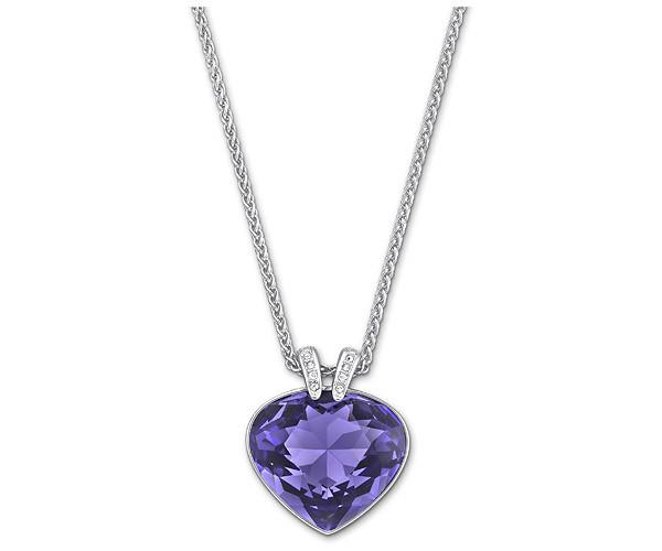 Swarovski Swarovski Oceanic Pendant Violet Rhodium-plated