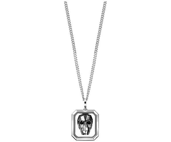 Swarovski Swarovski Fran Pendant Gray Rhodium-plated