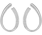 Swarovski Swarovski Exist Pierced Earrings White Rhodium-plated