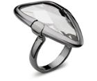 Swarovski Swarovski Chandelier Ring, Ruthenium Plating Gray Rhodium-plated