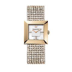 Swarovski Elis Lady Mesh Rose Gold Tone Watch