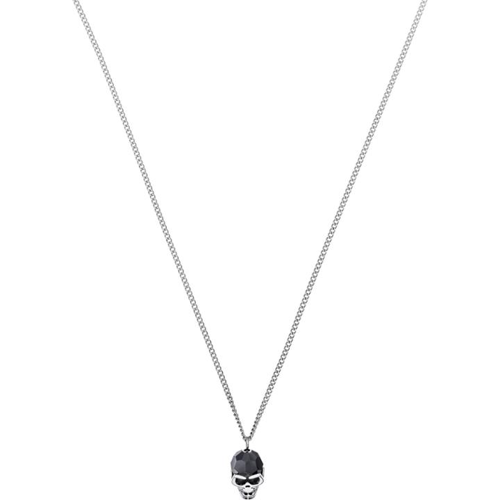 Swarovski Taddeo Pendant, Black, Palladium Plating