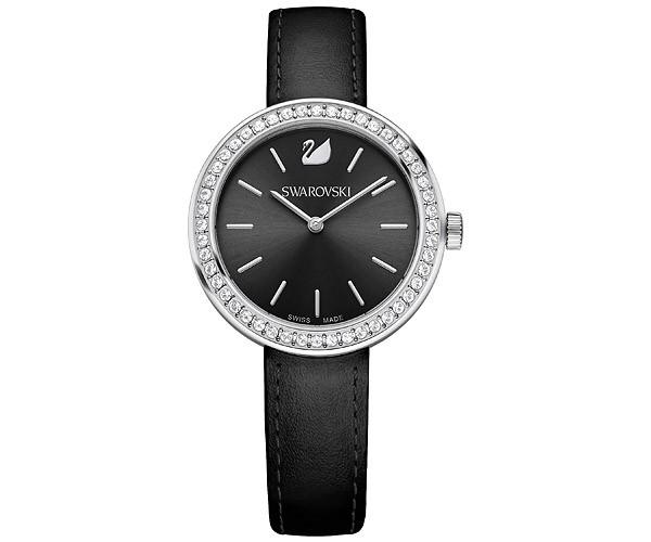 Swarovski Swarovski Daytime Black Watch White Stainless Steel