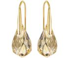 Swarovski Swarovski Energic Pierced Earrings, Golden, Gold Plating Brown Gold-plated