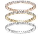 Swarovski Swarovski Vittore Ring Set, White, Mixed Plating White