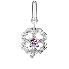Swarovski Clover Charm