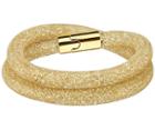 Swarovski Swarovski Stardust Deluxe Bracelet Orange Gold-plated