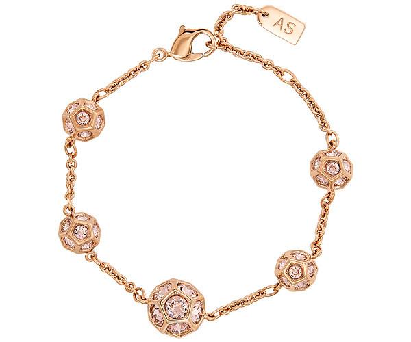 Swarovski Swarovski Atelier Swarovski By Ye Mingzi, Elements Of The Universe Bracelet Pink Rose Gold-plated