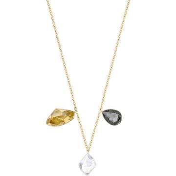 Swarovski Prisma Necklace, Gold Plating