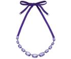 Swarovski Swarovski Jewel-y Mchue-y Large Necklace, Purple Matt Varnish Violet Rhodium-plated