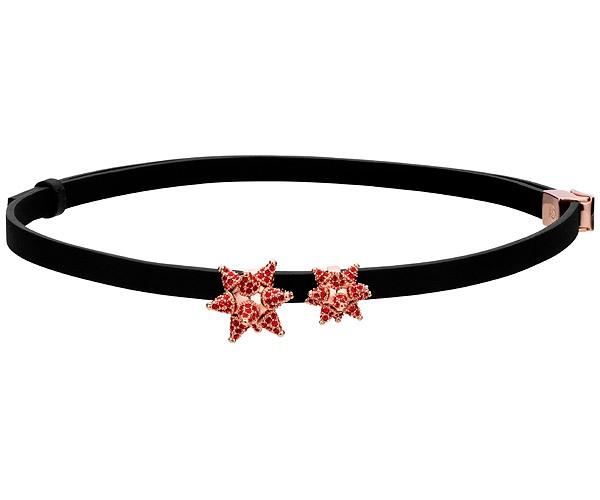 Swarovski Swarovski Rewrite The Stars Choker, Rose Gold Plating Red Rose Gold-plated