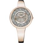 Swarovski Crystalline Pure Watch, Metal Bracelet, Champagne Gold Tone