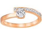 Swarovski Swarovski Fresh Ring White Rose Gold-plated