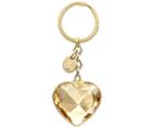 Swarovski Swarovski New Heart Bag Charm, Golden, Gold Plating  Gold-plated