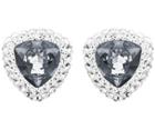 Swarovski Swarovski Begin Stud Pierced Earrings Gray