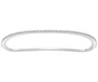 Swarovski Swarovski Vittore Palm Cuff, White White Rhodium-plated