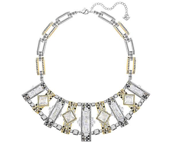 Swarovski Swarovski Granite Necklace, White Light Multi