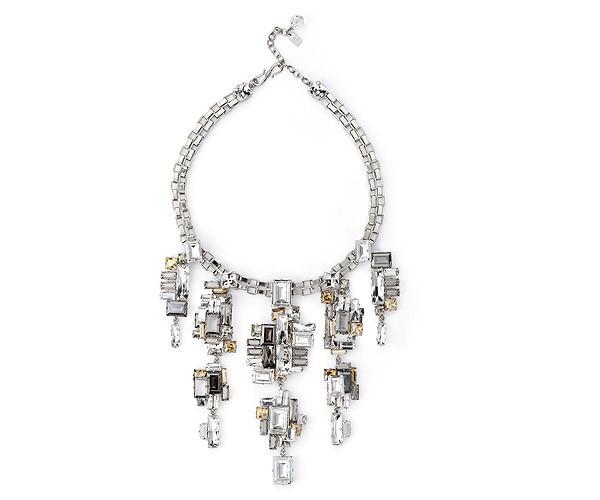 Swarovski Swarovski Atelier Swarovski By Philippe Ferrandis, Manhattan Large Necklace White Rhodium-plated