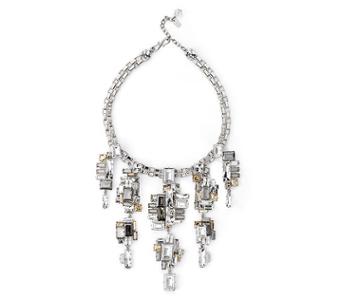 Swarovski Swarovski Atelier Swarovski By Philippe Ferrandis, Manhattan Large Necklace White Rhodium-plated