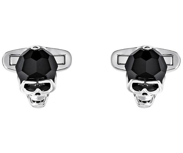 Swarovski Swarovski Taddeo Cuff Links, Black, Palladium Plating Black Rhodium-plated