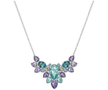 Swarovski Swarovski Eglantine Medium Necklace  Rhodium-plated
