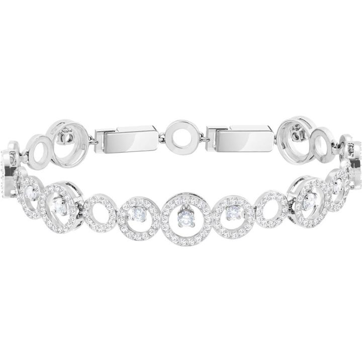 Swarovski Creativity Bracelet, White, Rhodium Plating