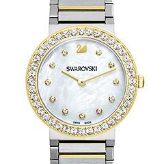 Swarovski Citra Sphere - Stainless Steel, Gold