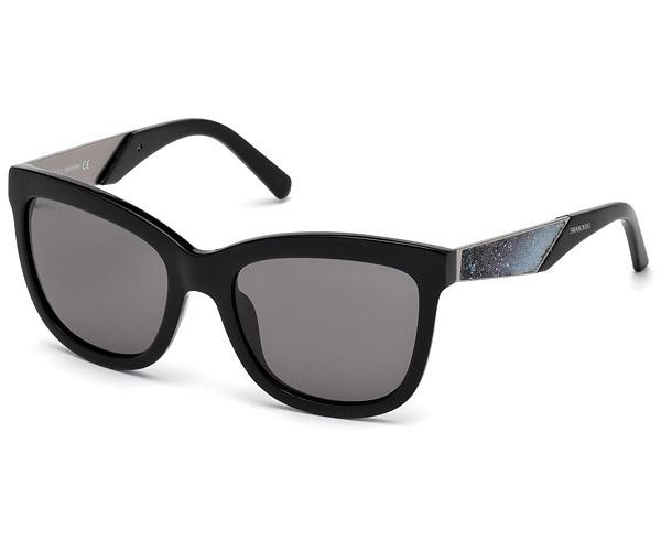 Swarovski Swarovski Sunglasses, Dark Havana Sk0125-f 01e