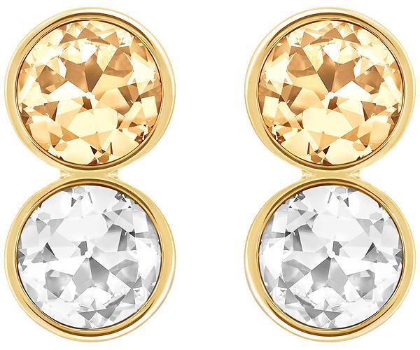 Swarovski Swarovski Pair Pierced Earrings  Gold-plated
