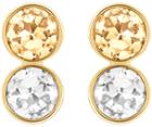 Swarovski Swarovski Pair Pierced Earrings  Gold-plated