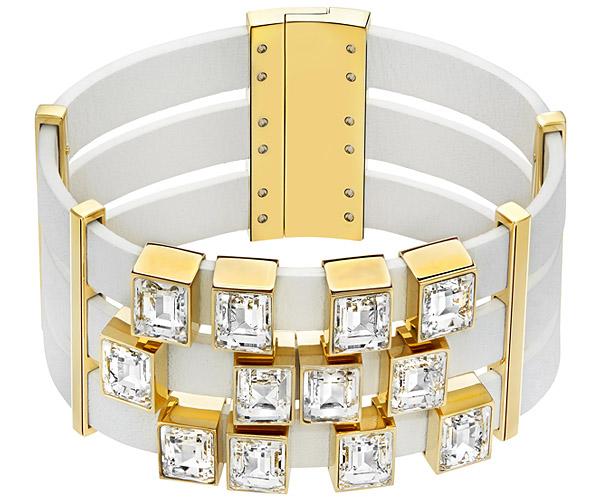 Swarovski Swarovski Element White Bracelet White Gold-plated