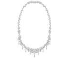 Swarovski Swarovski Diapason Large All-around Necklace White Rhodium-plated