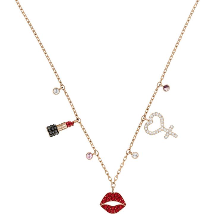 Swarovski Mine Necklace, Multi-colored, Mixed Plating