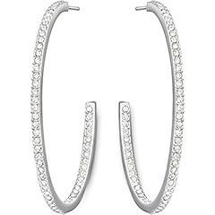 Swarovski Vi Hoop Pierced Earrings