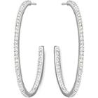 Swarovski Vi Hoop Pierced Earrings