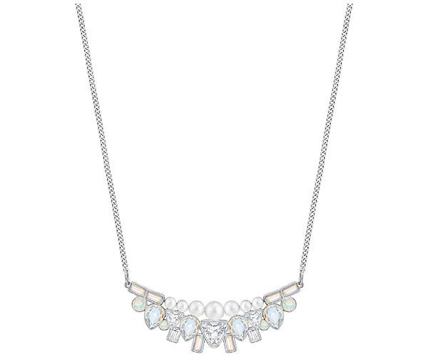 Swarovski Swarovski Festivity Small Necklace Light Multi Rhodium-plated