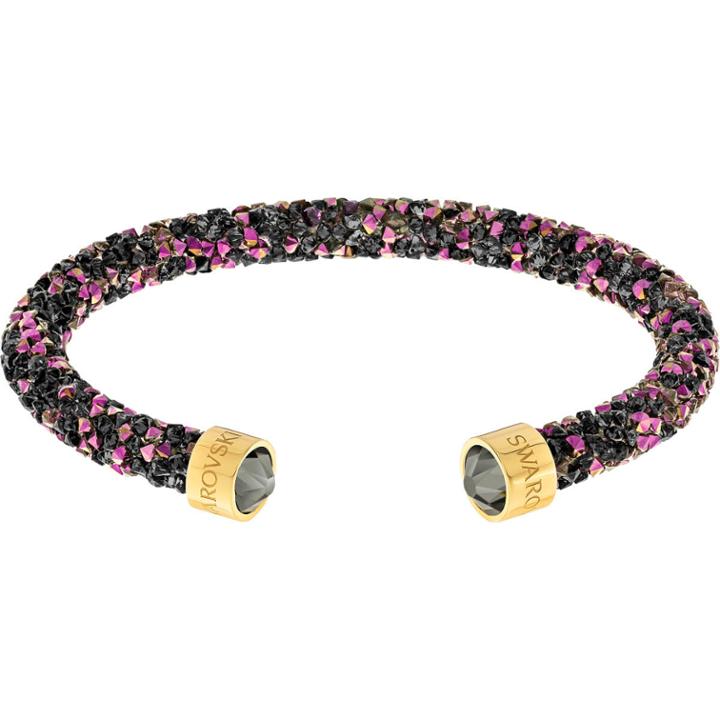 Swarovski Crystaldust Cuff, Multi-colored, Gold Plating