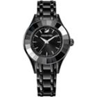 Swarovski Alegria Watch, Metal Bracelet, Black, Black Tone