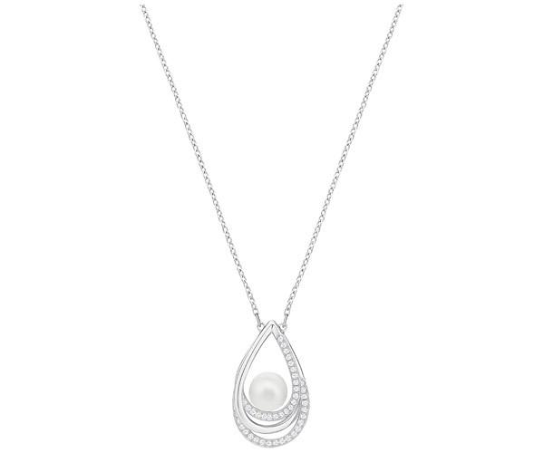 Swarovski Swarovski Free Pendant, White White Rhodium-plated